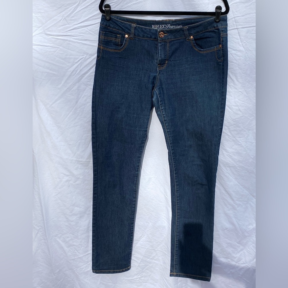 Reflex Premium brand stretchy skinny jeans.